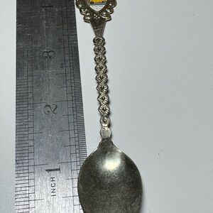 Ornate Silver‎ Souvenir Spoon Movieland Buena Park California